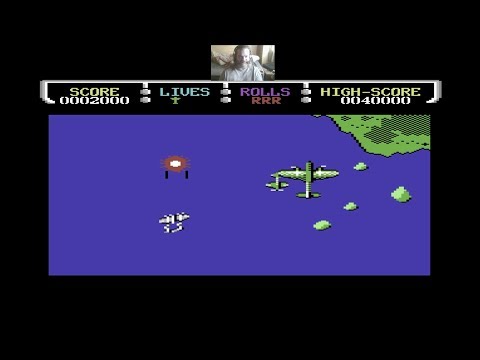 Lukozer Retro Game Review - 502 - 1942 - Commodore 64