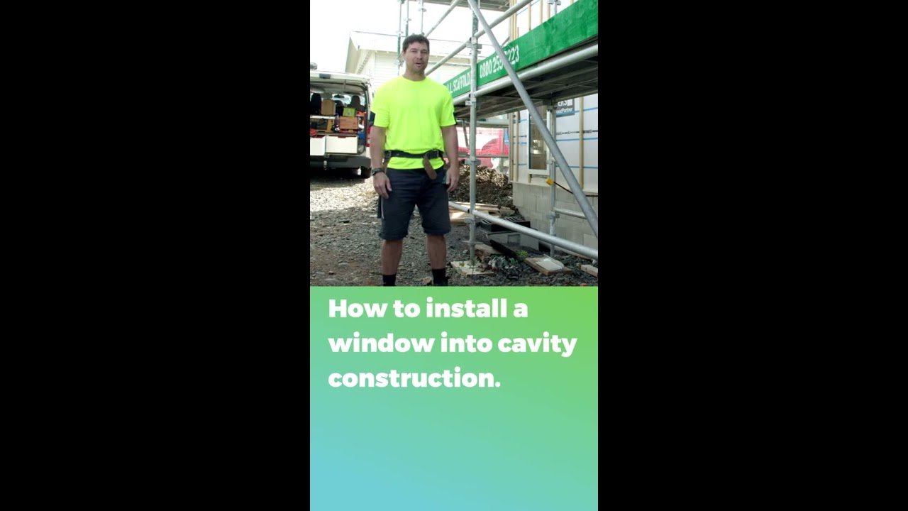 Altus Window Systems - how to - installation of a fixed window #2