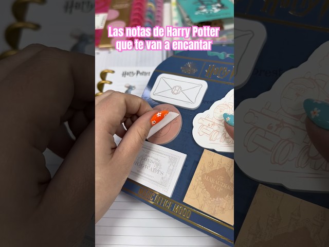 Vídeo relacionado con Bloc de notas Adhesivas Harry Potter - 6 tamaños diferentes notas adhesivas - Notas adhesivas bonitas, Vueta al cole Papeleria y material escolar, licencia oficial