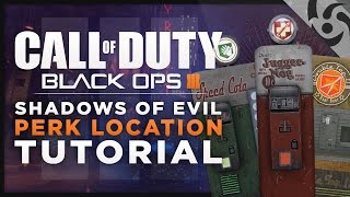 Black Ops 3 Zombies: Shadows Of Evil - Perk Location Guide, How To Locate And Find All Perk Machines