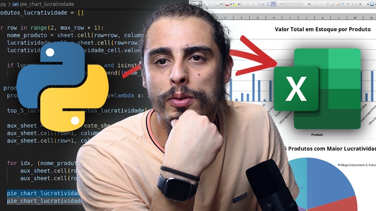 Como AUTOMATIZAR o EXCEL com PYTHON