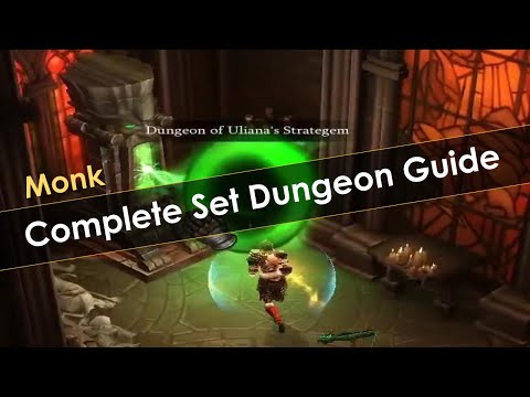 Diablo 3 Complete Monk Set Dungeon Guide (Sunwuko, Inna's, Uliana's, Raiment)
