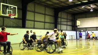 preview picture of video 'Macarthur Wheelchair Basketball League Grand Final!'