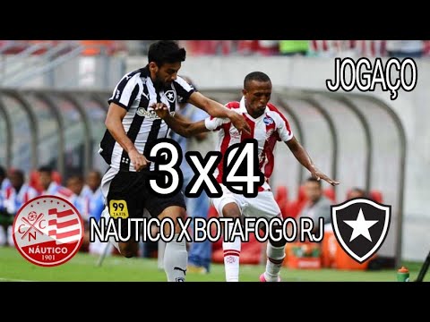 JOGAÇO ! BOTAFOGO 4 X 3 NÁUTICO - MELHORES LANCES E GOLS  - COPA DO BRASIL 2020