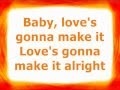 George Strait; Love's Gonna Make It Alright [0N-SCREEN LYRICS]
