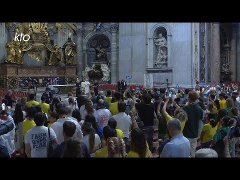 Rencontre du pape Léon XIV avec les influenceurs catholiques et missionnaires du monde digital