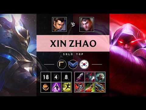 Xin Zhao Top vs Jayce - KR Diamond Patch 25.14