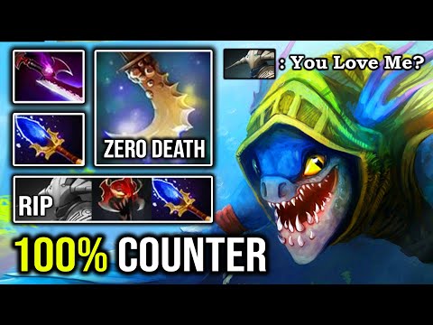 CRAZY TANK SLARK Max Agility Buff 100% Hard Counter Sven with Zero Death Silver Edge DotA 2