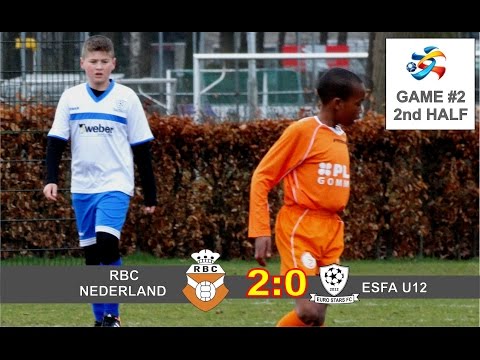 Game #2(2): RBC (NED) - ESFA U12 2:0