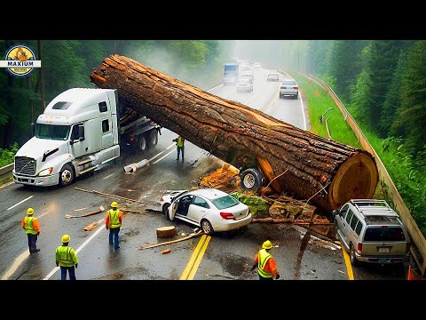 Dangerous Idiots Truck & Heavy Equipment Fails Compilation  Extreme Truck Idiots at Work #15