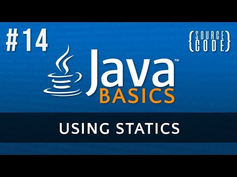Java Programming Tutorial Using Static Methods Variables Blocks Episode 14