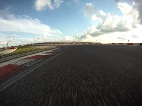 One lap at the Circuit de Ledenon
