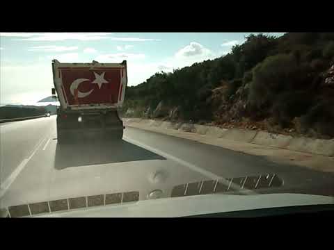 Turkey solo driving tour (13) Antalya to Kas (190km) Mediterranean east coast driving