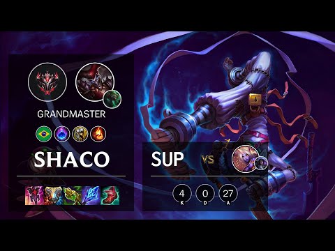 Shaco Support vs Soraka - BR Grandmaster Patch 10.23