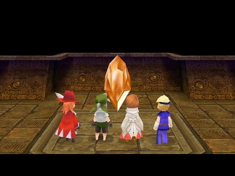 Final Fantasy III [PC] Playthrough #029, Ancients' Maze: Titan; Earth Crystal Jobs; Opening Eureka