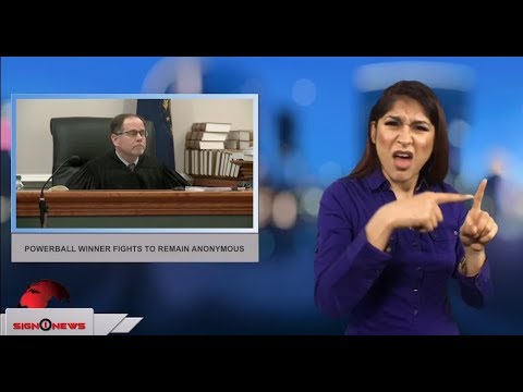 Powerball winner fights to remain anonymous (ASL - 2.13.18)
