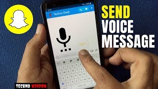 How to Send Snapchat Voice Message
