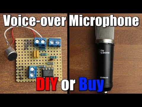 Voice-over Microphone || DIY or Buy Video