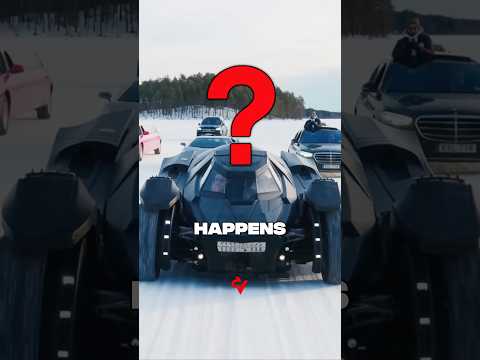 Saudi Princes Built a Real Batmobile 🦇🔥 #shorts #batmobile