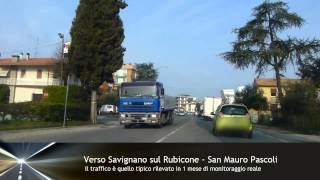 preview picture of video 'Circonvallazione - Traffico i Flussi Full'