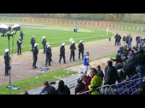 FC Büderich - Wuppertaler SV (1:0, WSV-Block nach dem Spiel)