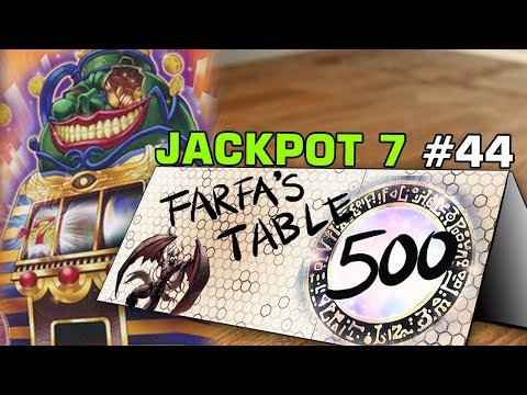 Table 500 #44 Jackpot 7 - "He had to warning a dark scorpion..."