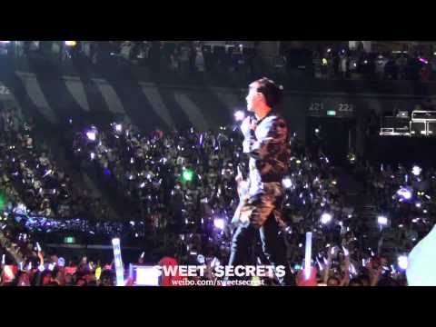 [Fancam] 140718 EXO TLP in Shanghai - Black Pearl (Chanyeol focus)
