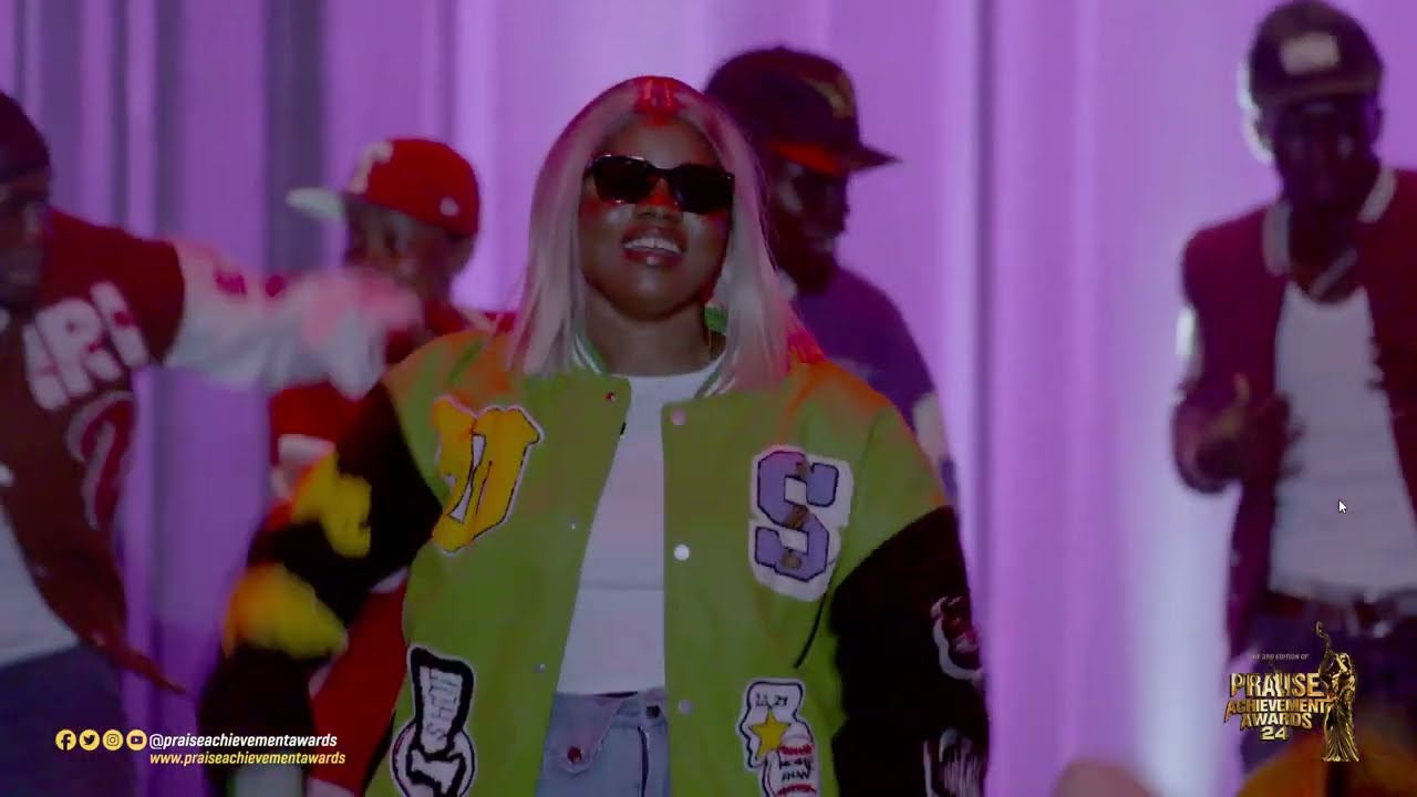 Miss Walters with an unforgettable delivery | Praise Achievement Awards 24