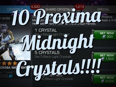 10 Chances for 5 Star Proxima Midnight!! | Marvel Contest of Champions