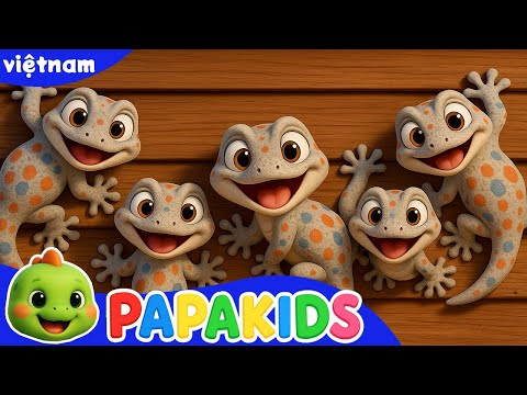 Chú Tắc Kè Hoa – Nhạc Thiếu Nhi Vui Nhộn Cho Bé Thư Giãn | Hoạt Hình Tắc Kè Hoa 3D