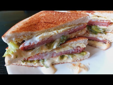 Recipe # 451 | Easy Luncheon Meat Sandwich