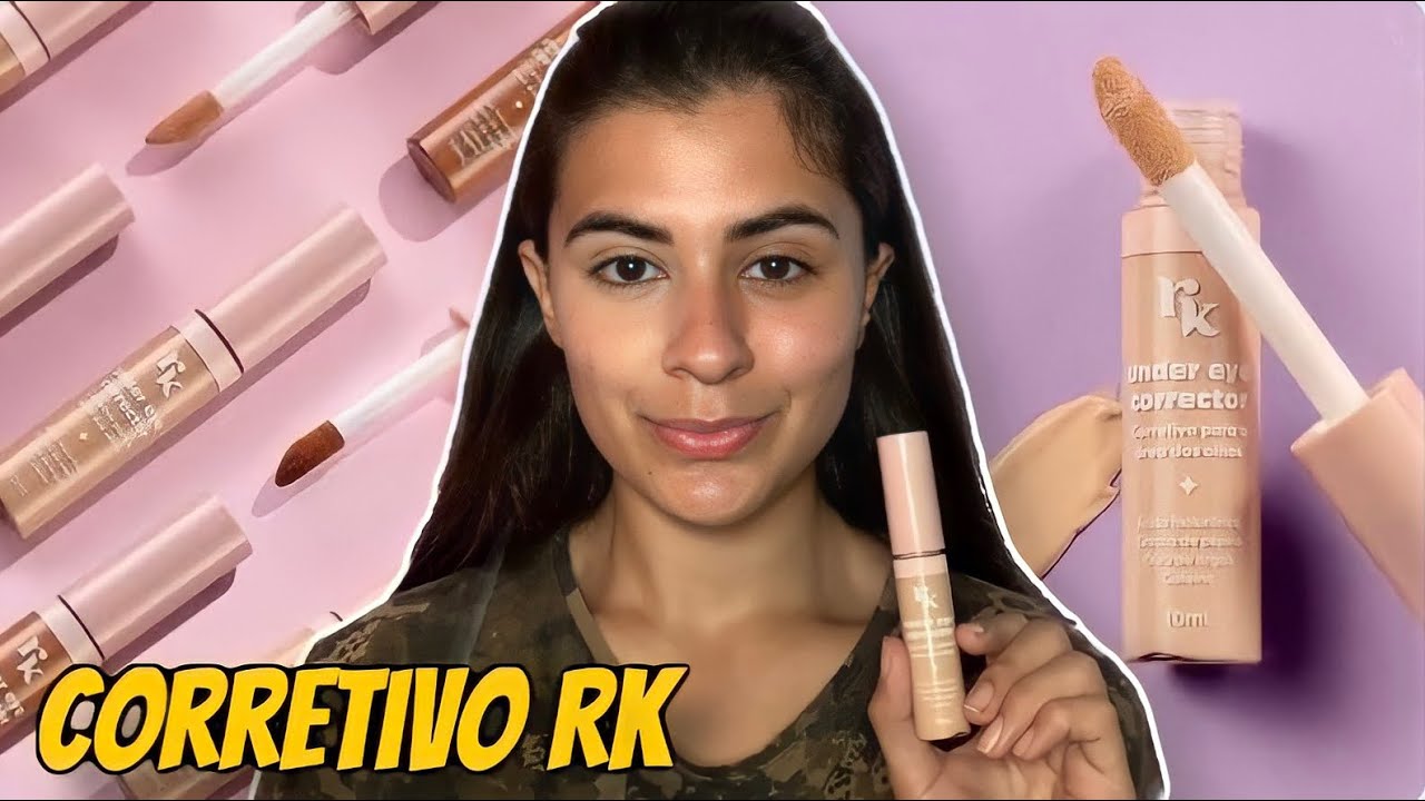 TESTEI CORRETIVO UNDER EYES DA RK BY KISS