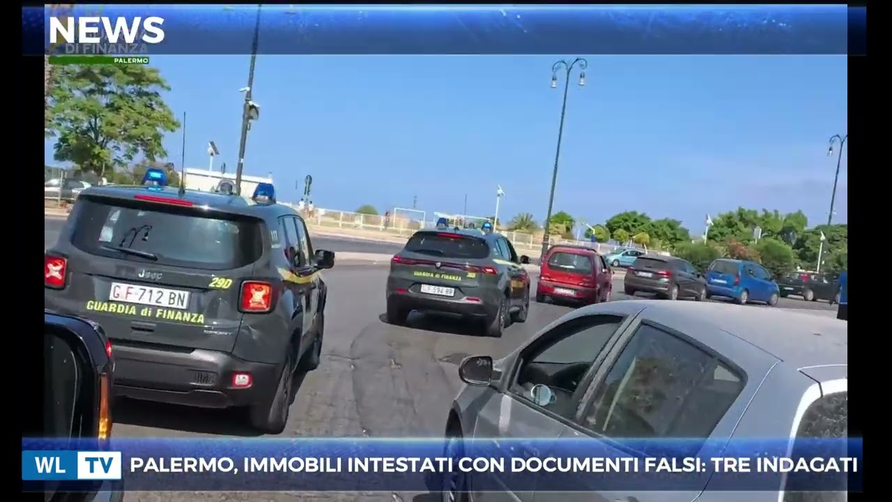 Palermo, immobili intestati con documenti falsi: tre indagati