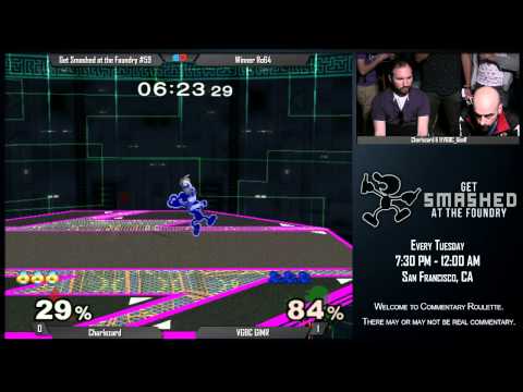 Get Smashed at the Foundry #59 - Winner Ro64: Charlezard (Sheik) vs VGBC GIMR (Mr. G&W)