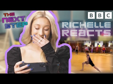 Richelle Reacts to her TNS Debut 🪩 | The Next Step