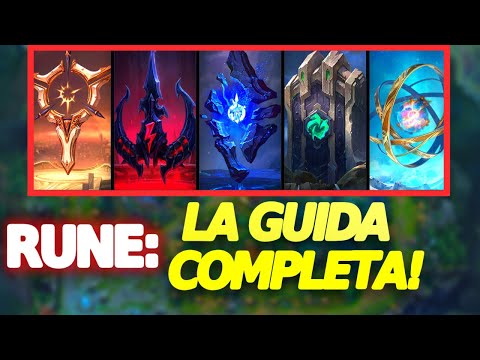 [ITA] GUIDA COMPLETA ALLE RUNE SU LEAGUE OF LEGENDS 🔥 Cosa sono le rune e come sceglierle