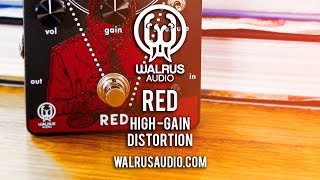 Video thumbnail for Walrus Audio: RED High Gain Distortion by Brett Kingman