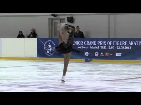 12 Alina FJODOROVA (LAT) - ISU JGP Istanbul 2012 Junior Ladies Free Skating