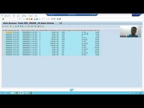 24 - ABAP Dictionary - Views - Database View and Projection View