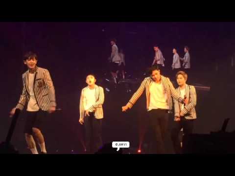 160110 EXO'luXion In Singapore - Growl (3)