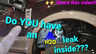 Stop! Do you have water by YOUR FEET? - A/C FIX!! Ford Superduty | Expedition | F-150 TSB 20-2107