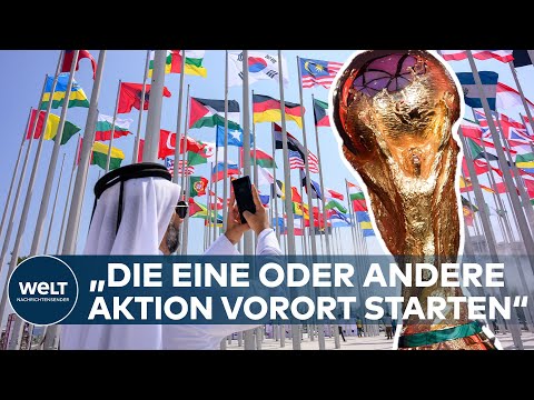 UMSTRITTENE FUSSBALL-WM: Deutsche Fans fliegen trotz Menschenrechtsverletzungen nach Katar