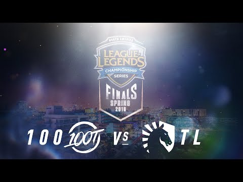 100 vs. TL  | NA LCS Spring Playoffs | Finals Game 2 | 100 Thieves vs. Team Liquid (2018)
