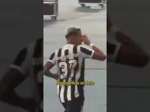 BOTAFOGO 4x1 FLAMENGO! 🤣🤣 #futparodias #brasileirao #botafogo