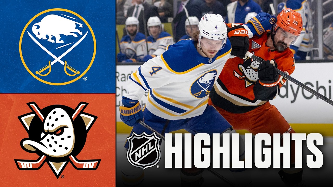 3월23일 버팔로 애너하임 NHL 하이라이트