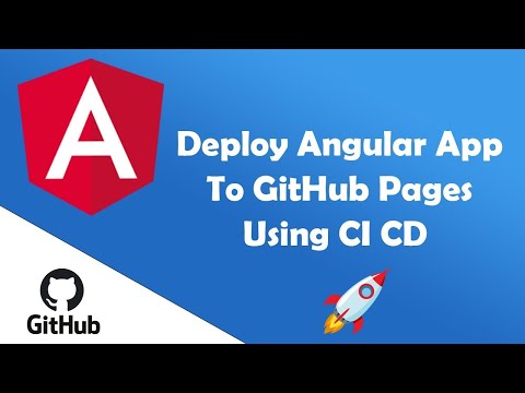 Deploy Your Angular Apps To Github Pages Using Cd Cd