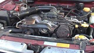 1995 Subaru Legacy - motor mount inspection