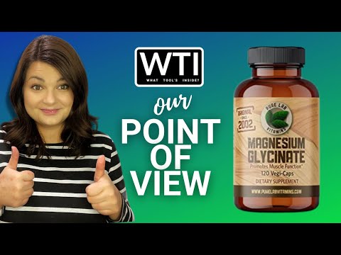 Pure Lab Vitamins Magnesium Glycinate - WTI product video review