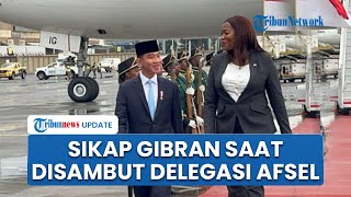 Detik-detik Gibran Tiba di Johannesburg, Sikap Wapres saat Disambut Delegasi Afsel & Tari Pantsula