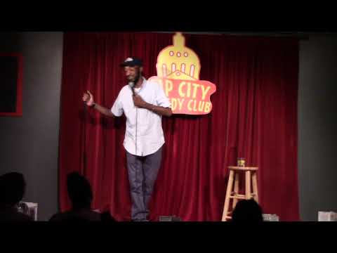 E.Green on stage 